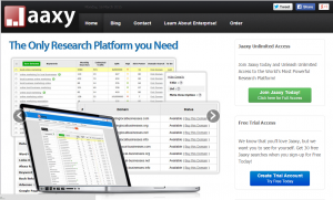 Jaaxy search engine tool