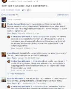 Coffee Shop Millionaire Facebook
