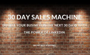 30 day sales machine review