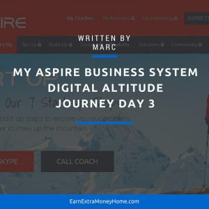 Digital Altitude Aspire Business Program Journey Day 3