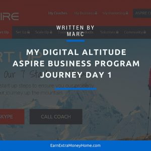 Digital Altitude Aspire Business Program Journey Day 1