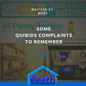 Some Quibids complaints to remember