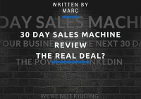 30 Day Sales Machine Legit