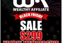 Wealthy Affiliate Black Friday Sale