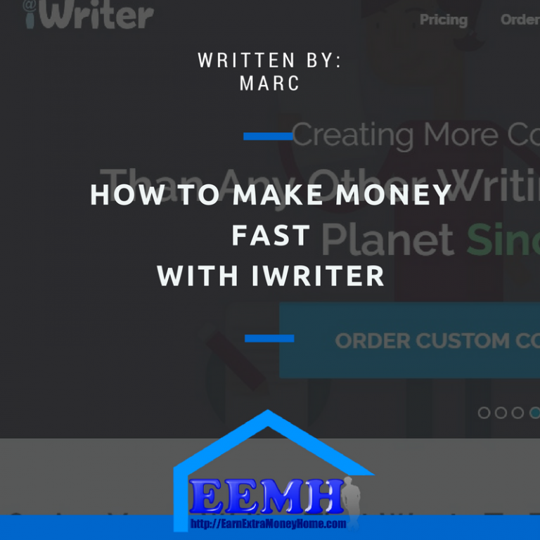 making money on iwriter full time income