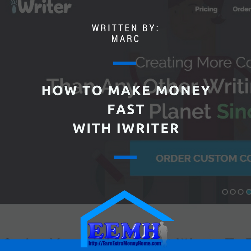 make money with iwriter